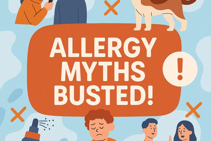 10 Common Allergy Myths and Misconceptions: What You Need to Know
