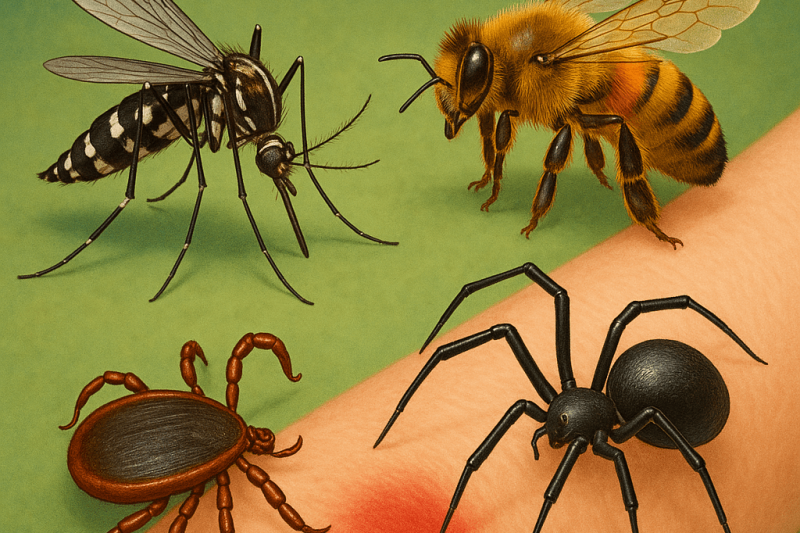 Common Insect Bites That Trigger Allergies & Fast Treatment Tips