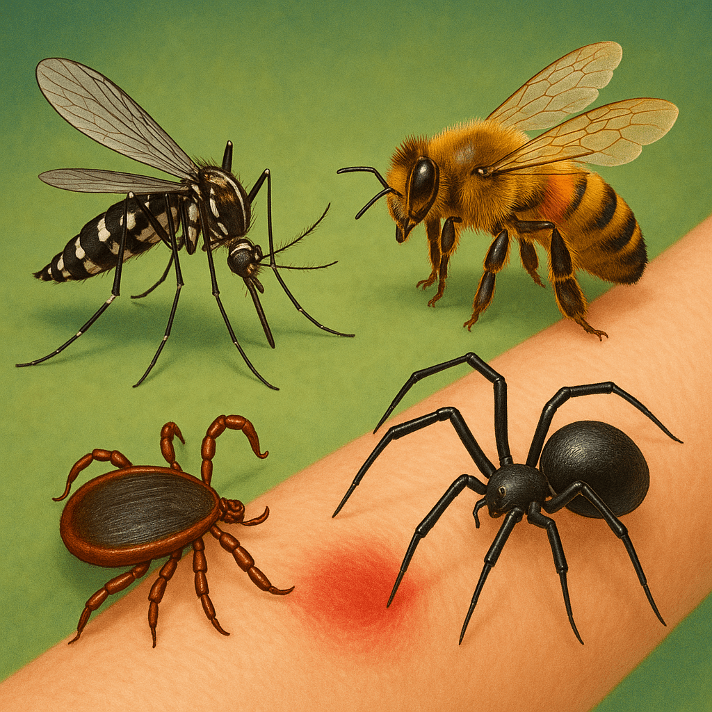 insect bites on skin