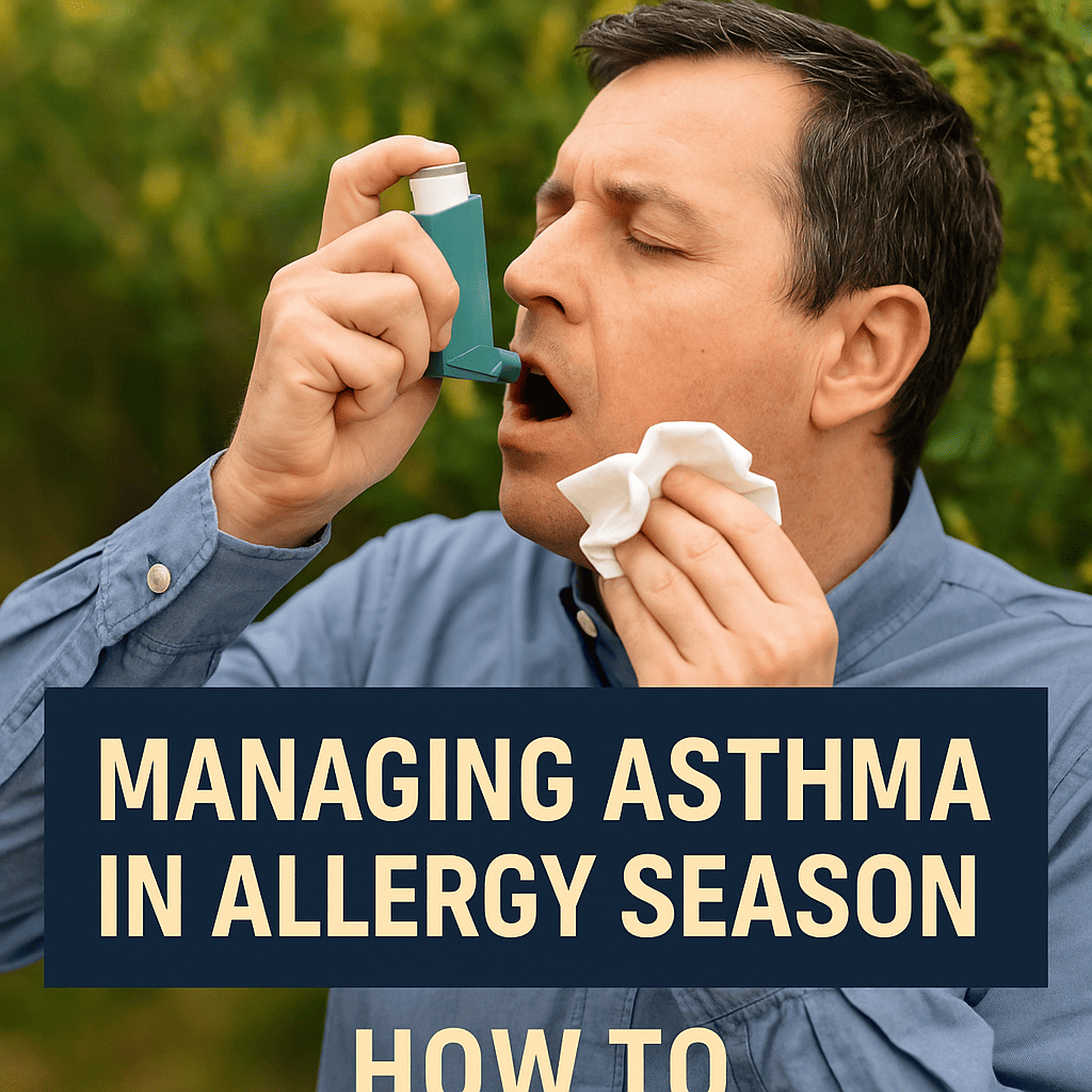 Managing Asthma During Allergy Season with Inhaler