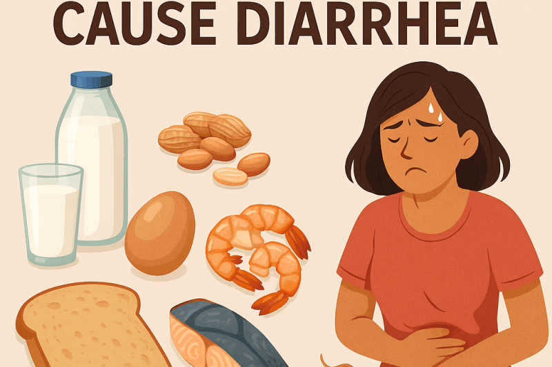 Food Allergy May Cause Diarrhea